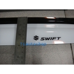 กันสาดฝน ขาว  V.3 ใส่รถยนต์ อีโค คาร์ ซูซูกิ สวิฟท์ ปี 2012 ALL NEW SUZUKI SWIFT ECO CAR 